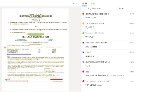 Document understanding interface
